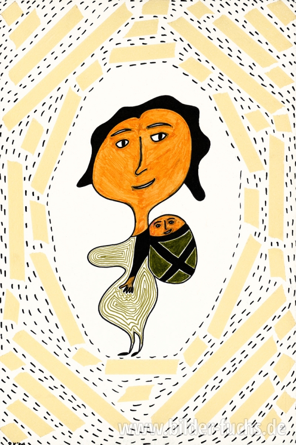 Michael Patrick (Paddy) Kelly | Mother and Child in the Center