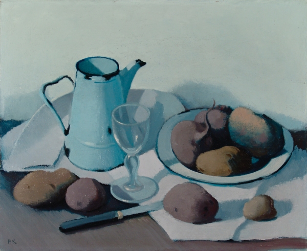 Paul Klüber | Stilleben, Kartoffelmahlzeit