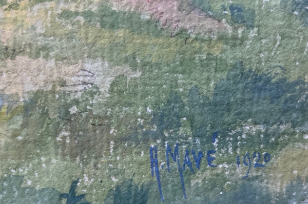 Hermann Mauè | Tann / Rhön, Schloß der Freiherrn von und zu Tann; Sägewerk v. Wilhelm H. – Bild 3