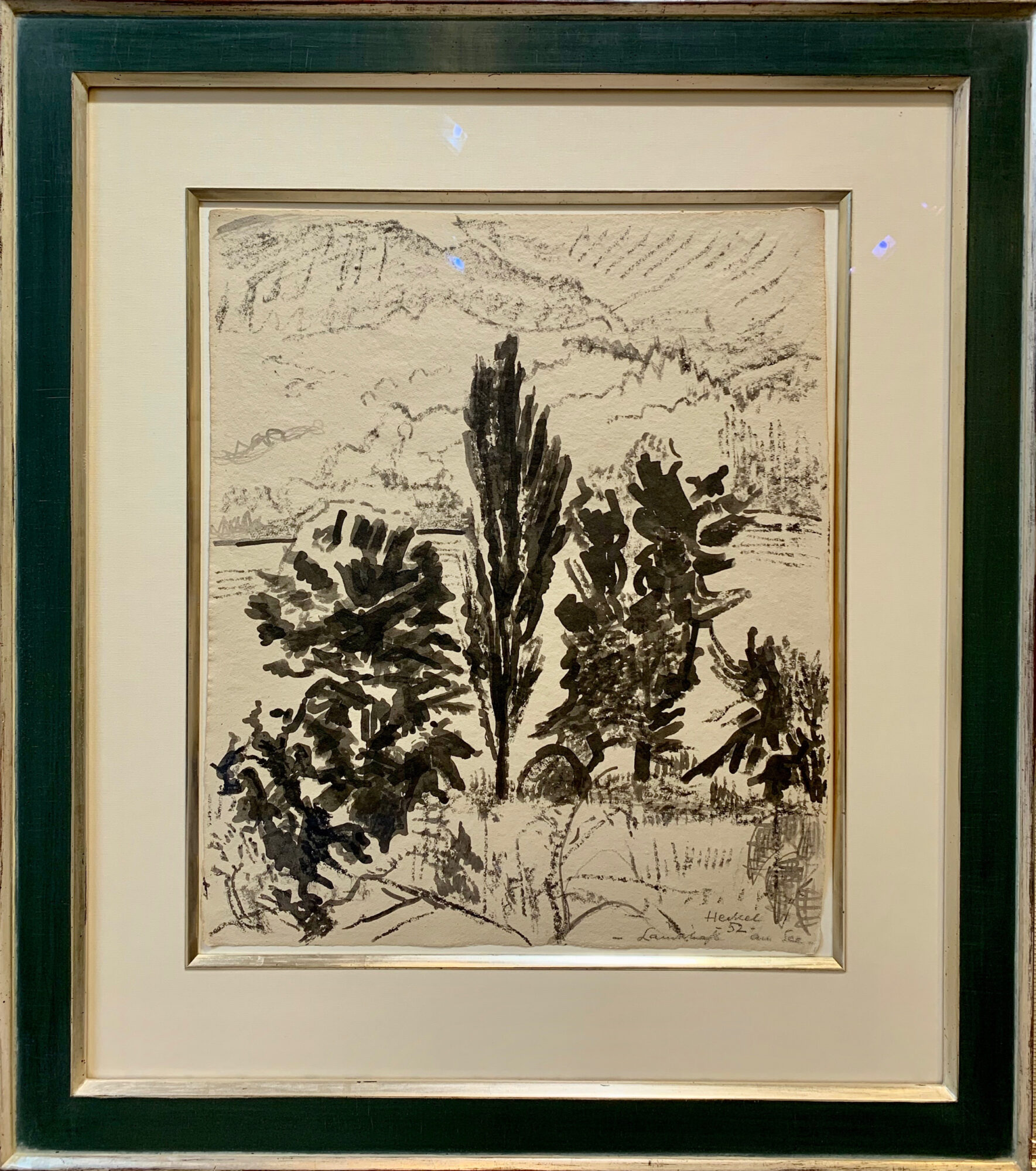 Erich Heckel | Landschaft am See – Bild 2