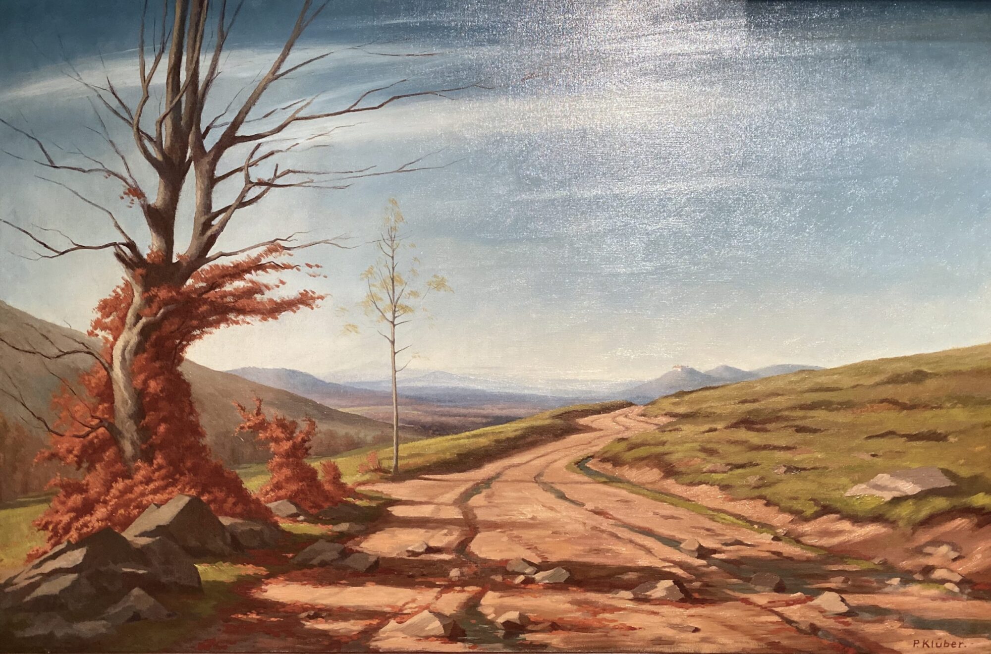 Paul Klüber | Blick nach Bieberstein (an der Milseburg)