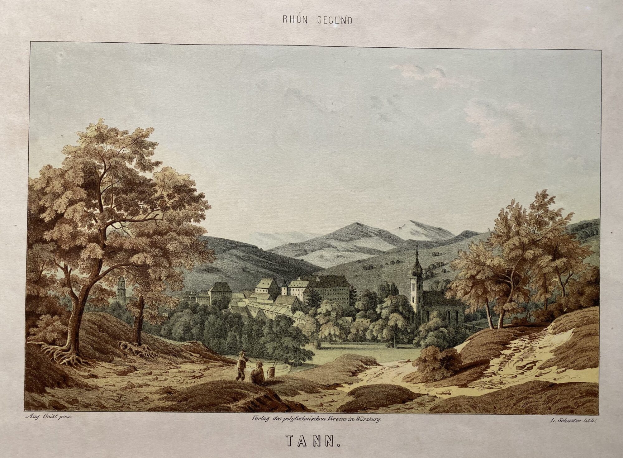 August Christian Geist | Rhön Album – Bild 3