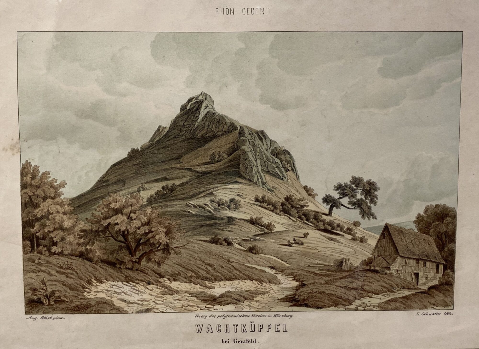 August Christian Geist | Rhön Album – Bild 5