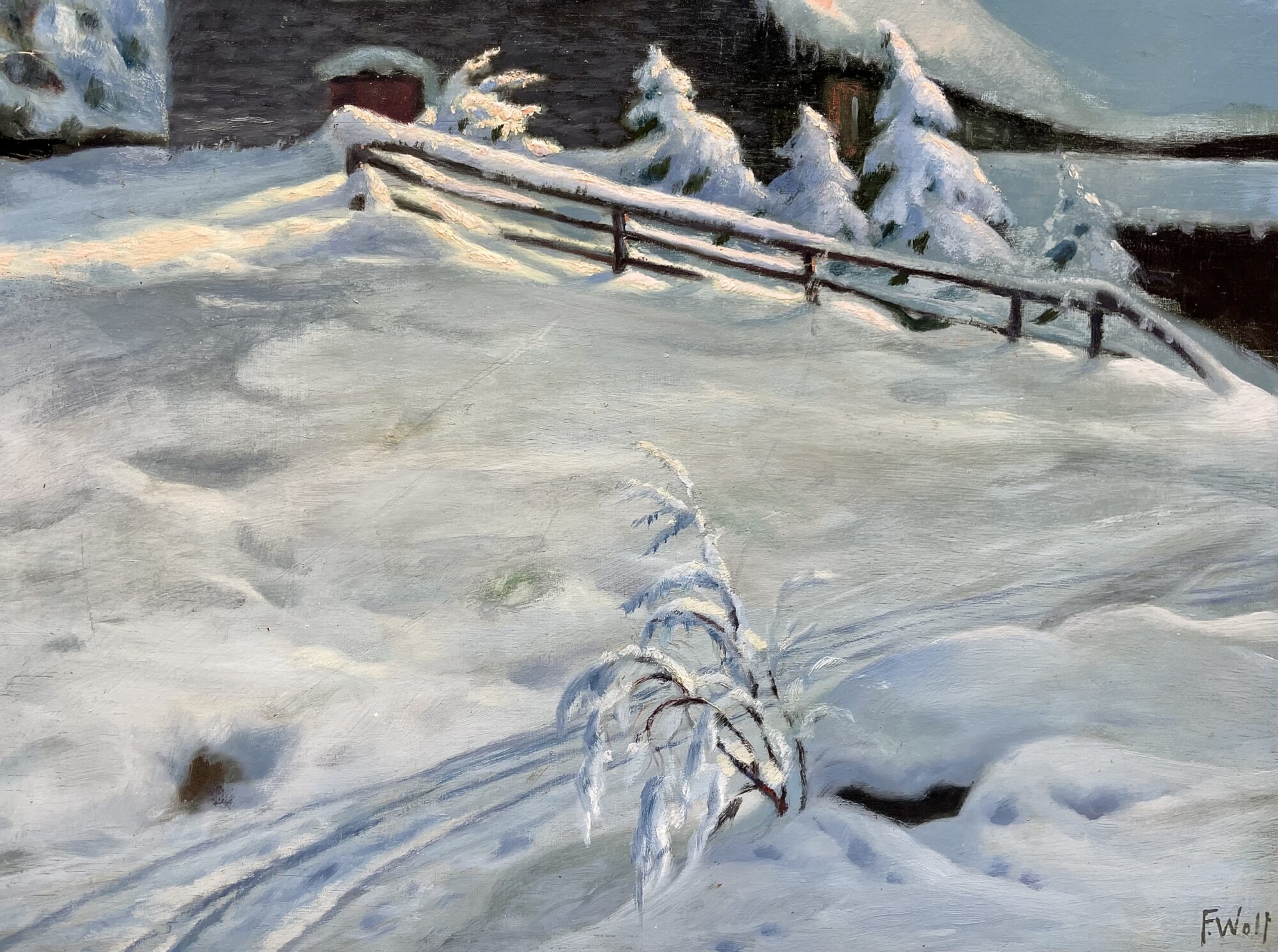 Fritz Wolf | Kreuzberg / Rhön - Winter 1935 – Bild 4