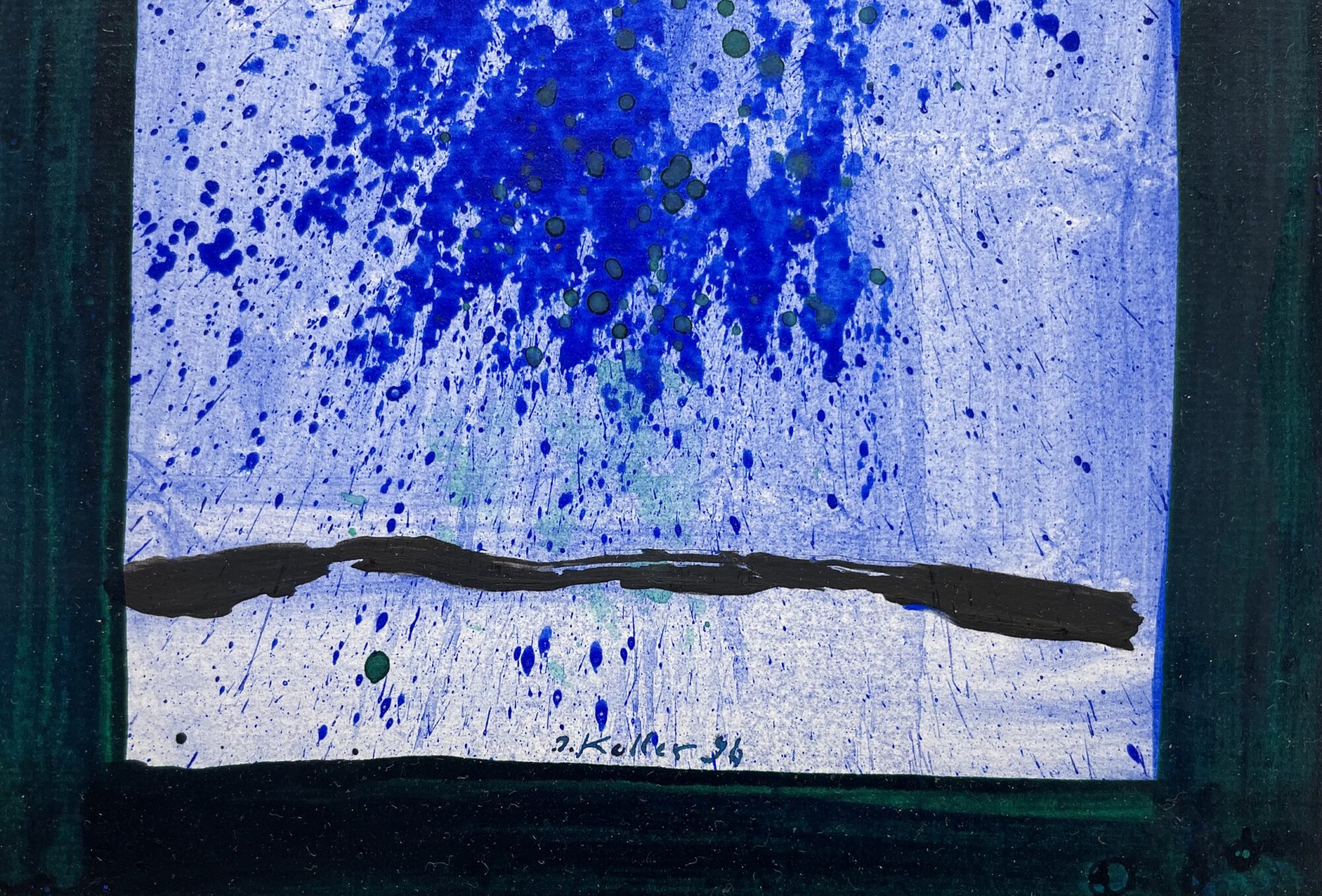 Oskar Koller | Blaue Blumen – Bild 3