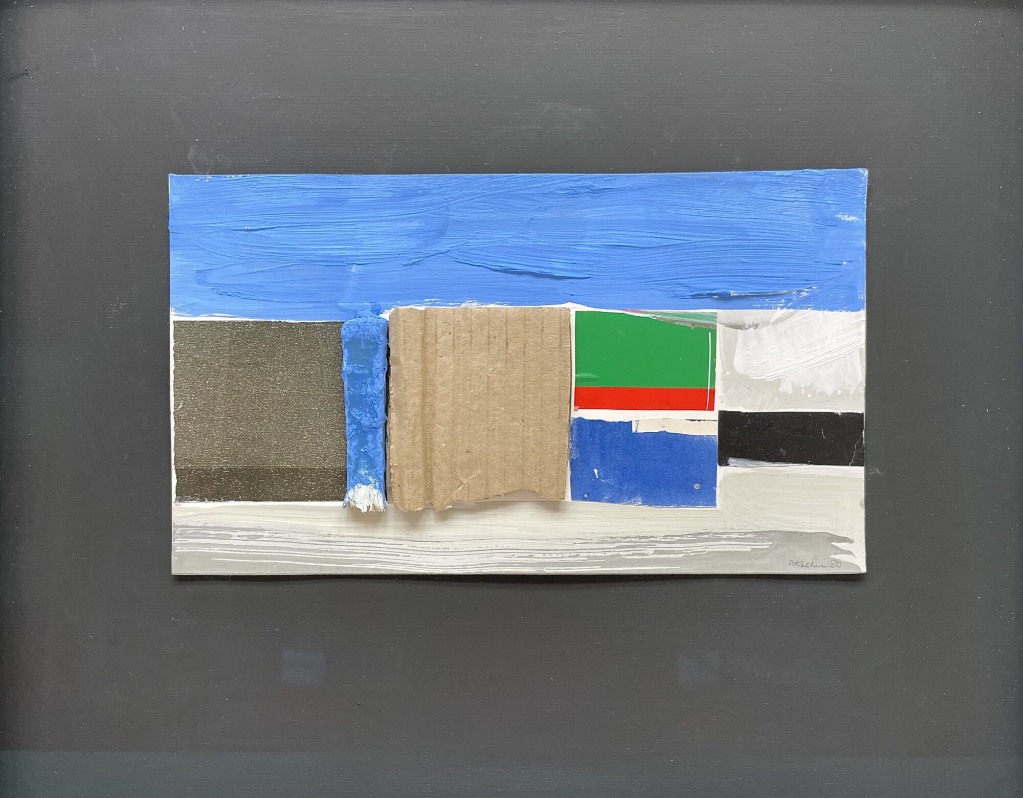 Oskar Koller | Collage Blau/Weiß – Bild 2