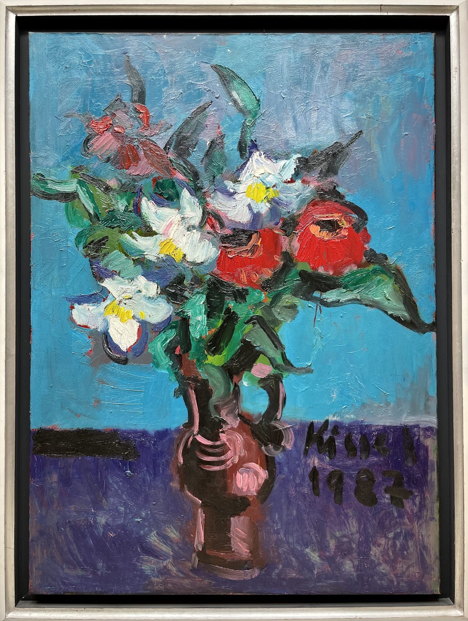 Gernot Kissel | Blumen vor Blau – Bild 6