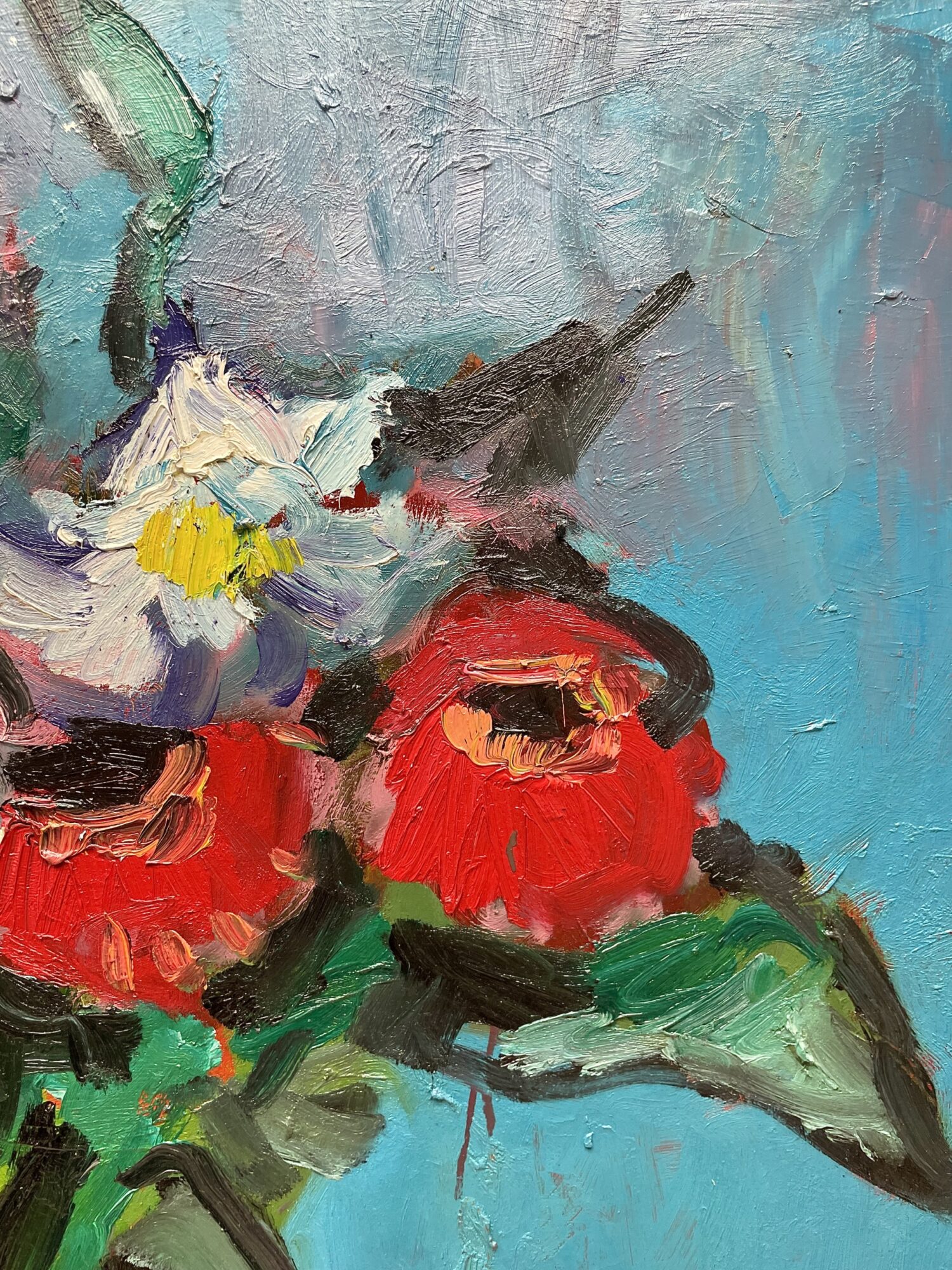 Gernot Kissel | Blumen vor Blau – Bild 5