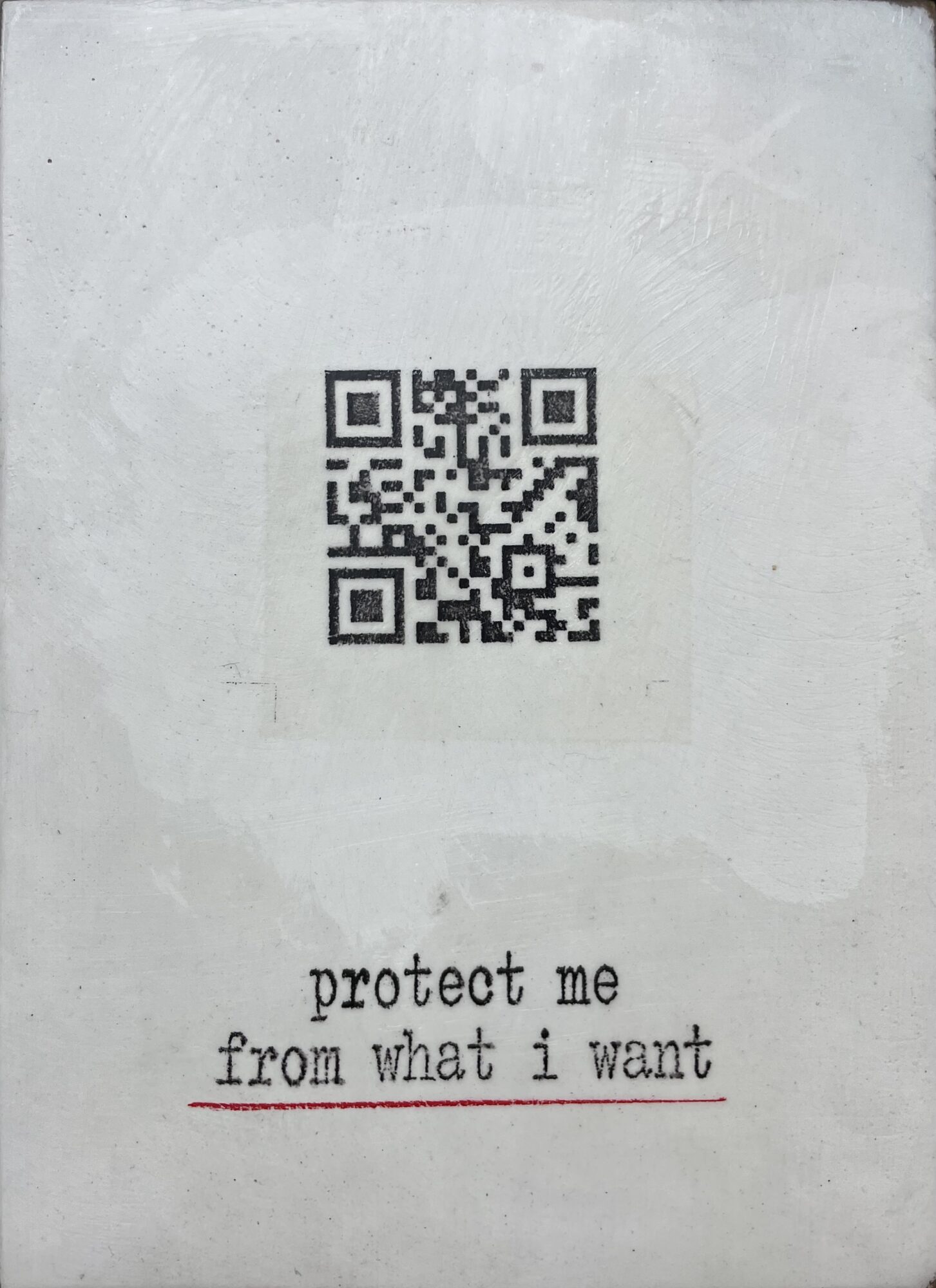 Jan Petersen | protect me from what i want