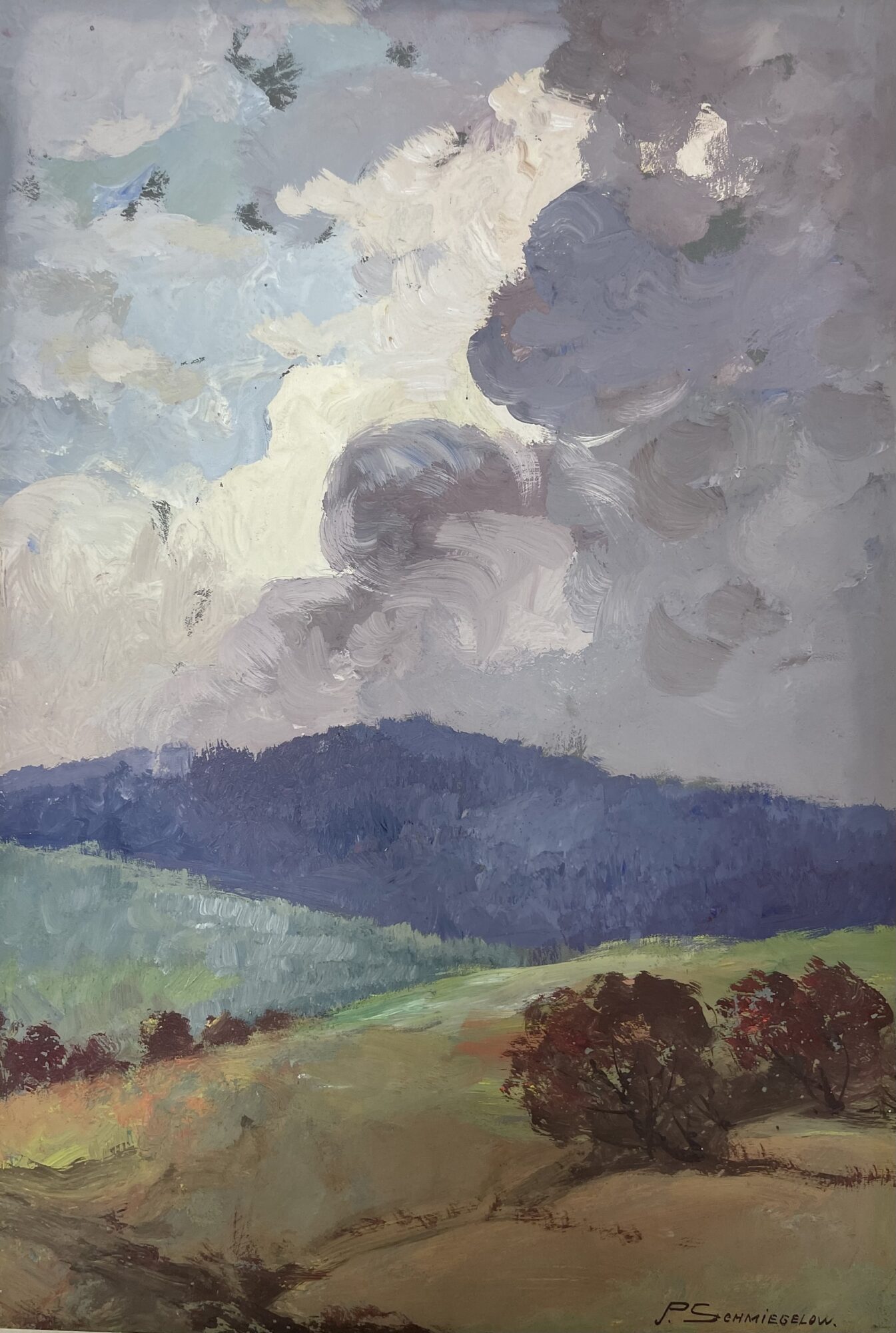 Pedro Schmiegelow | Rhönlandschaft 2