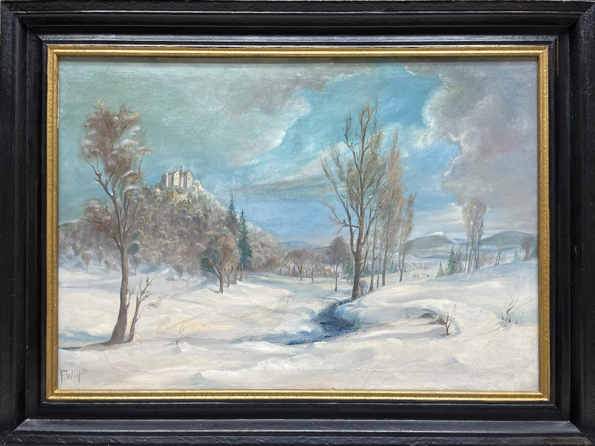 Fritz Wolf | Bieberstein mit Milseburg (Rhön) – Bild 5