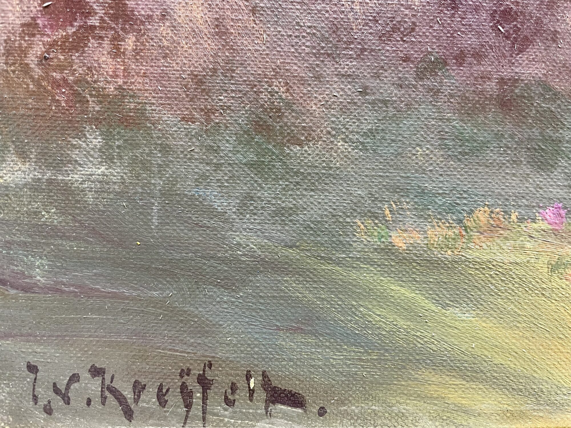 Julius von Kreyfelt | Herbstlandschaft in der Rhön – Bild 3