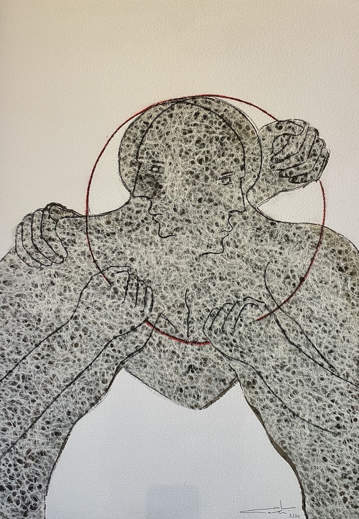 Mahi Binebine o.T. Kunsthandlung / Galerie Bilder Fuchs in Fulda