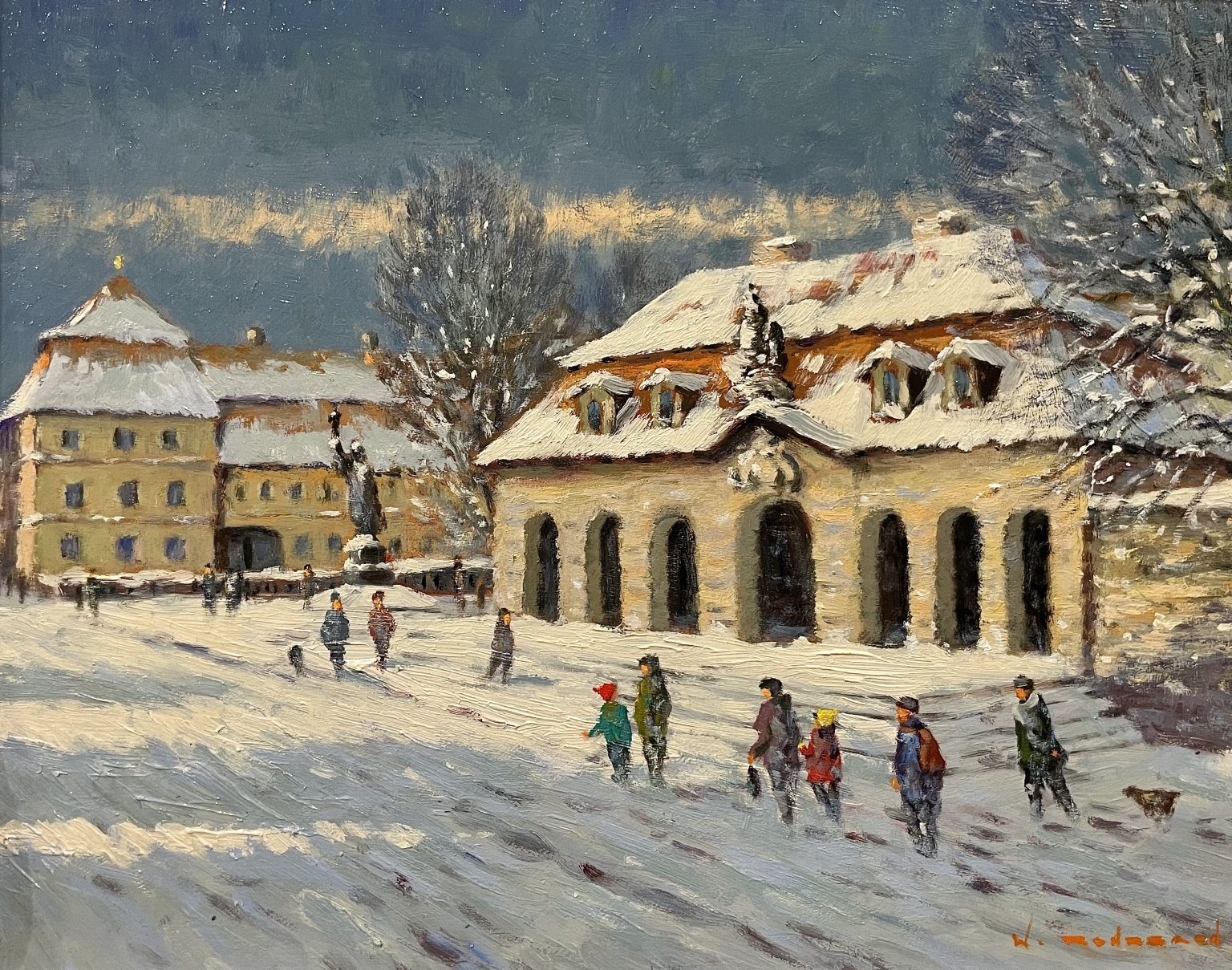 Walter Rohrbach Hauptwache zu Fulda Kunsthandlung / Galerie Bilder