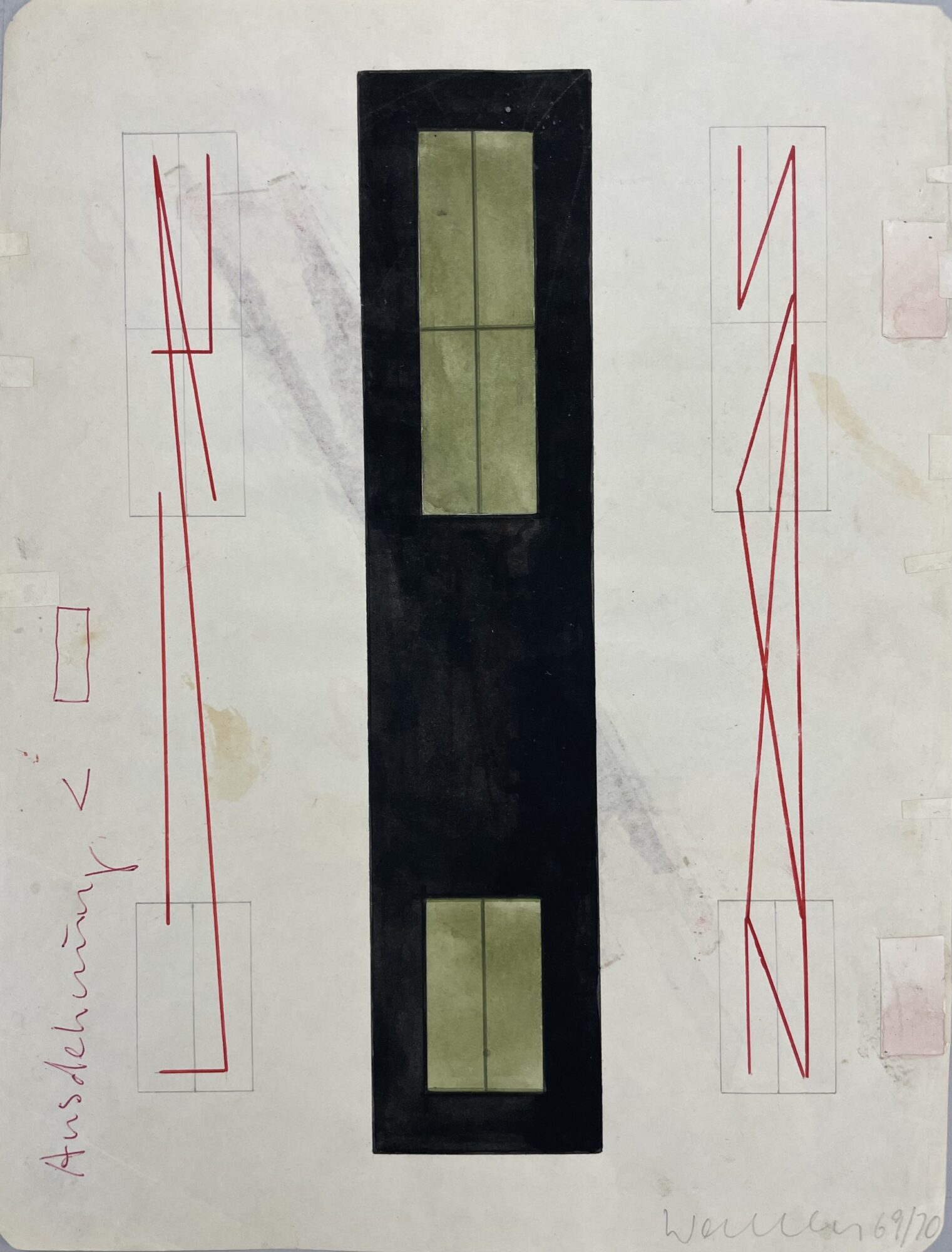 Franz Erhard Walther | WERKZEICHNUNG (8) – Bild 2