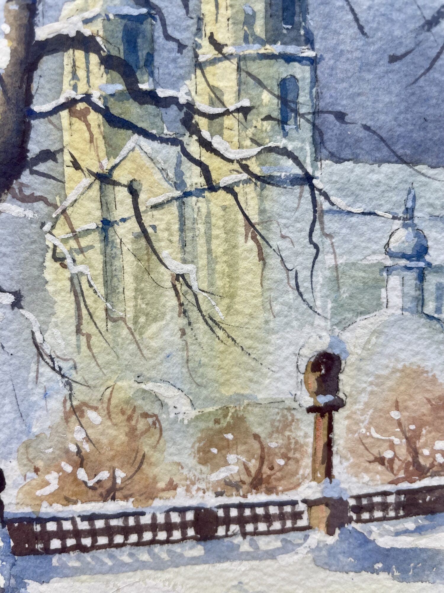 Josef Diegelmann | Dom im Winter / Fulda – Bild 4