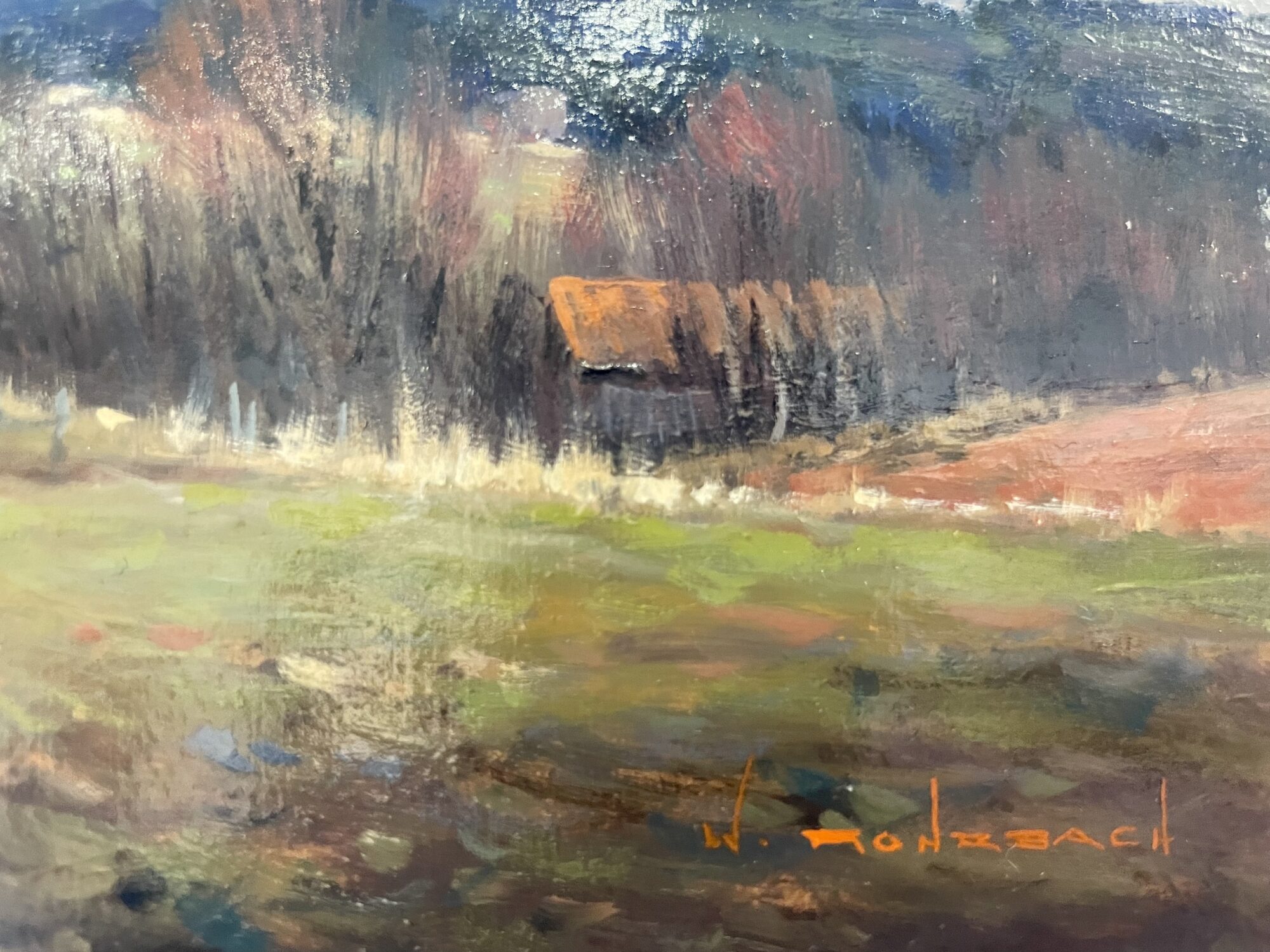 Walter Rohrbach | Blick oberhalb von Poppenhausen zur Wasserkuppe – Bild 2