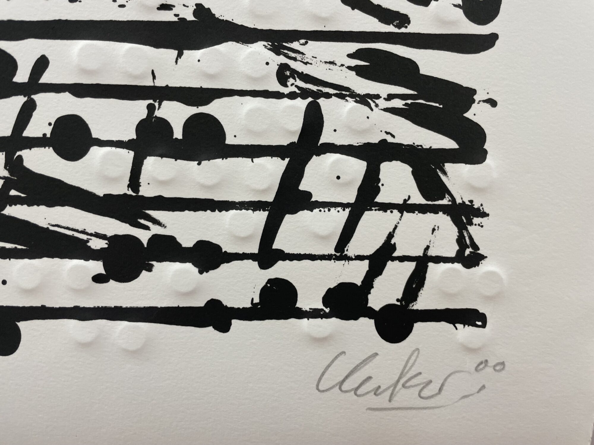 Günther Uecker | Optische Partitur Ulm – Bild 4