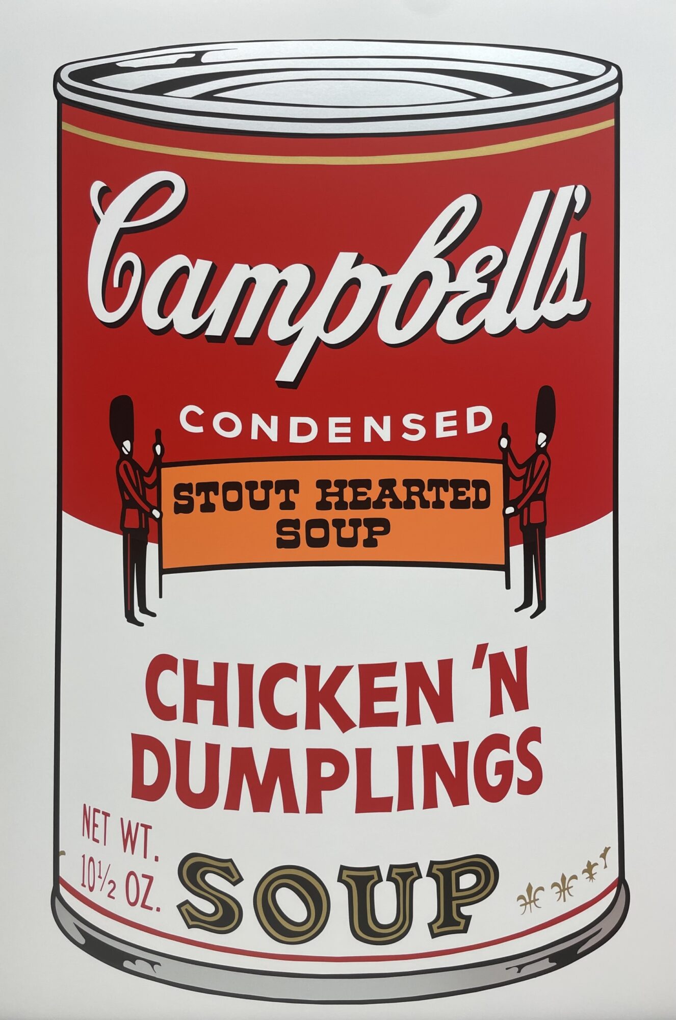 Warhol, Andy (after) | Soup Can CHICKEN'N DUMPLINGS | published by Sunday B. Morning