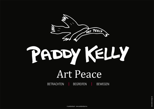 Paddy Kelly | Art Peace Poster | schwarz