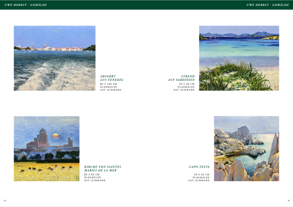 Uwe Herbst | Zeitgenössischer Impressionismus | Ausstellungskatalog – Bild 3