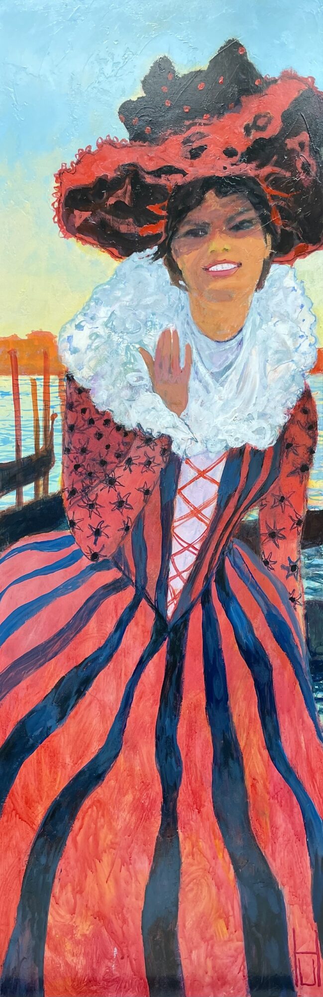 Uwe Herbst | Karneval in Venedig (Triptychon) – Bild 4