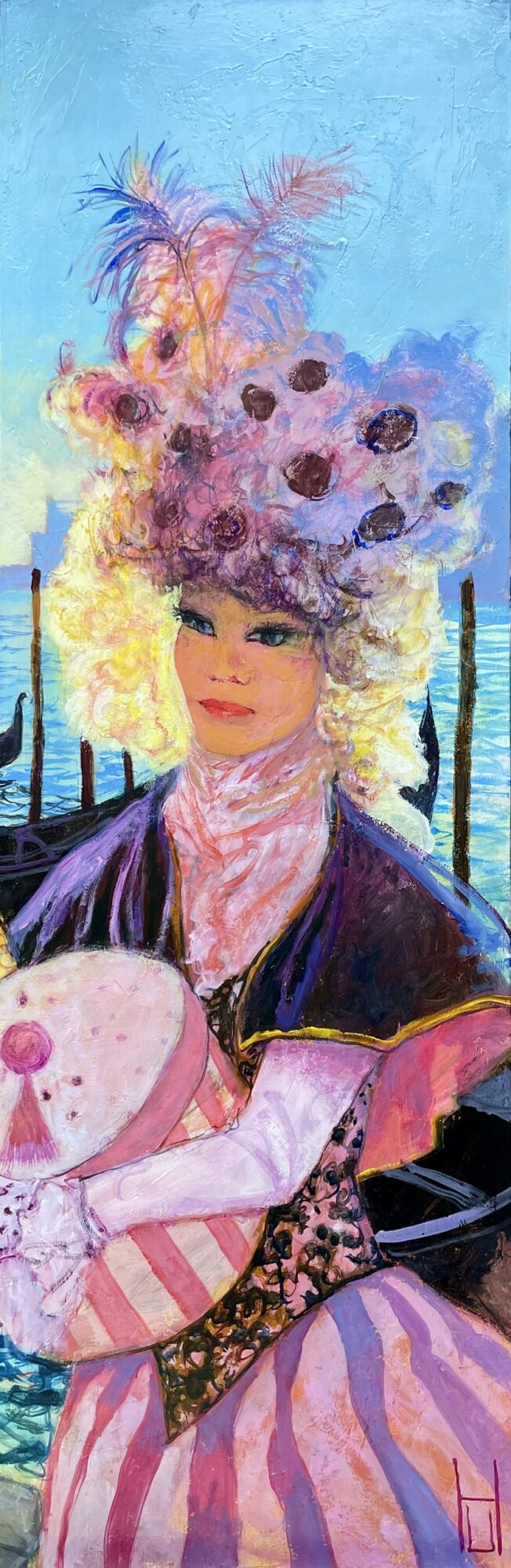 Uwe Herbst | Karneval in Venedig (Triptychon) – Bild 2