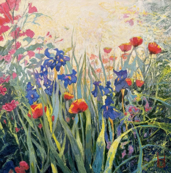 Uwe Herbst | Gegenlicht im Ateliergarten