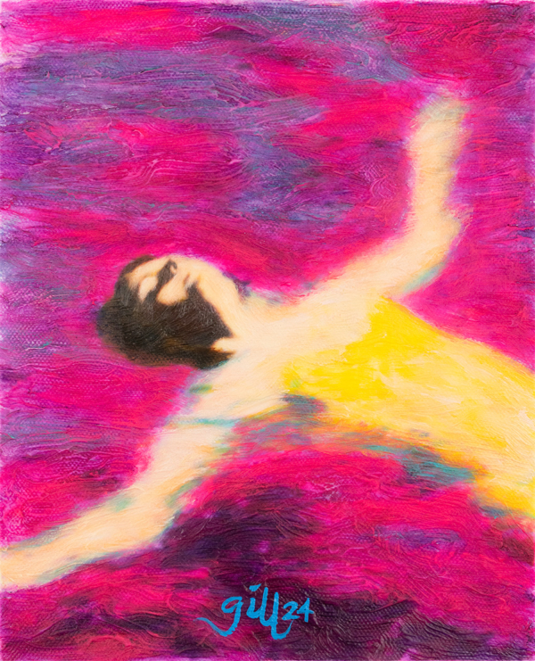James Francis Gill | Mini Woman in Water #14