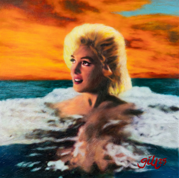 James Francis Gill | Women in Water - Marilyn 4