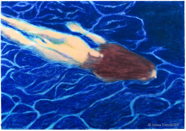 James Francis Gill | Woman in Pool #2