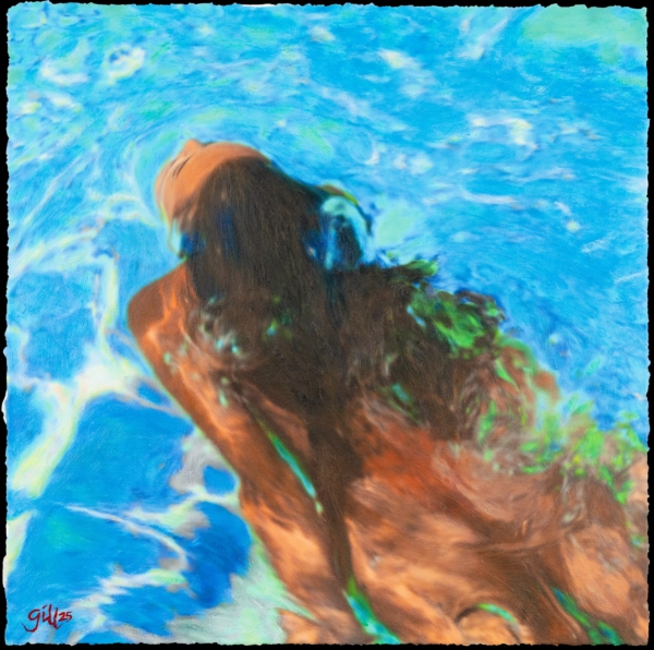 James Francis Gill | Woman in water