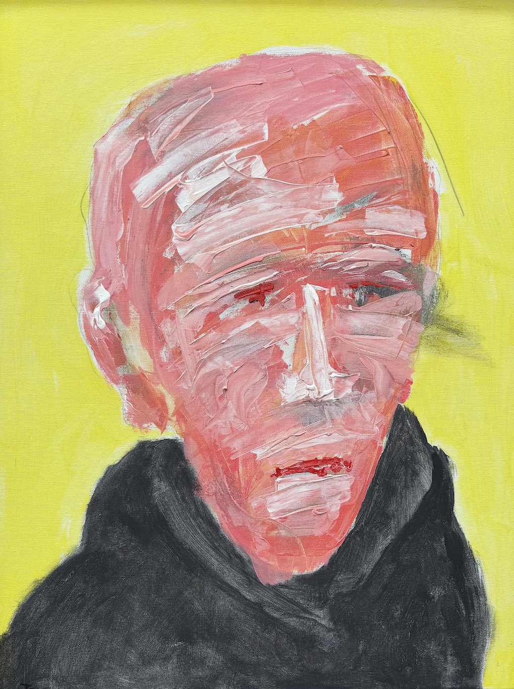 Dr. Ulrich Barnickel | Schwarzes Hemd im Gelb