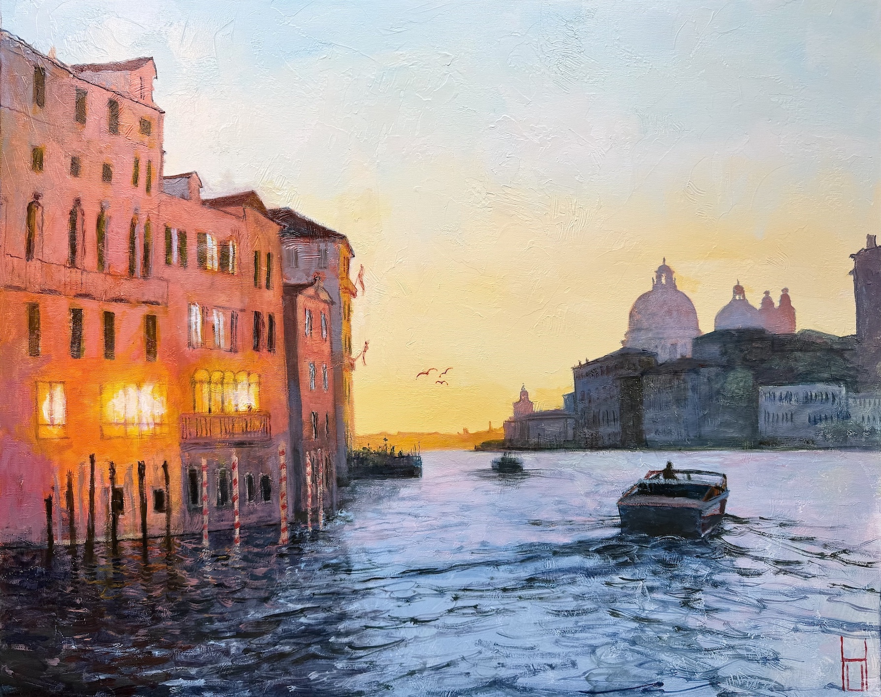 Uwe Herbst | Sonnenaufgang in Venedig