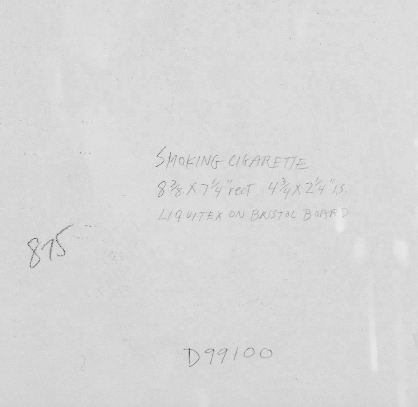 Tom Wesselmann | SMOKING CIGARETTE – Bild 2