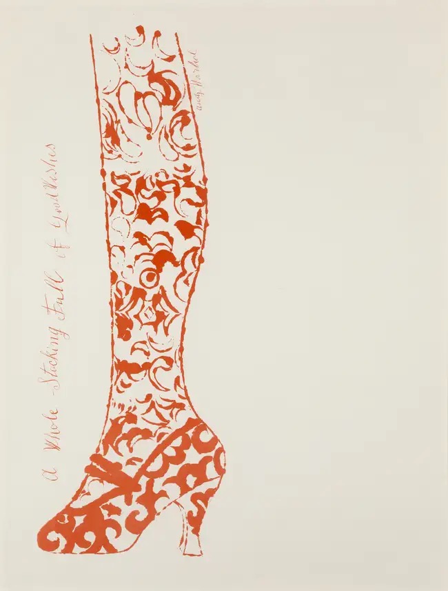 Andy Warhol | A WHOLE STOCKING FULL OF GOOD WISHES