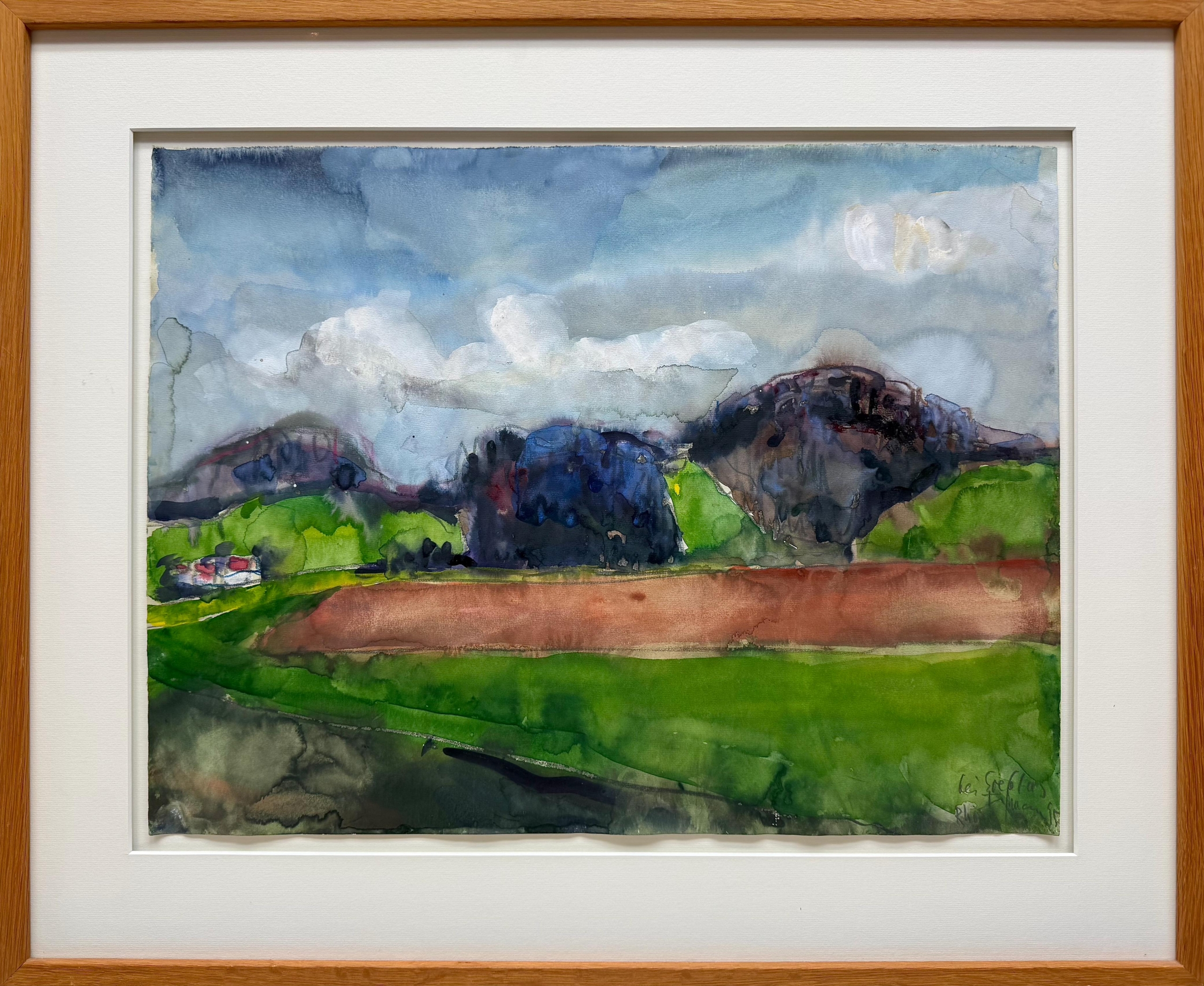 Klaus Fußmann | Landschaft bei Rodholz (bei Sieblos) - Rhön – Bild 2