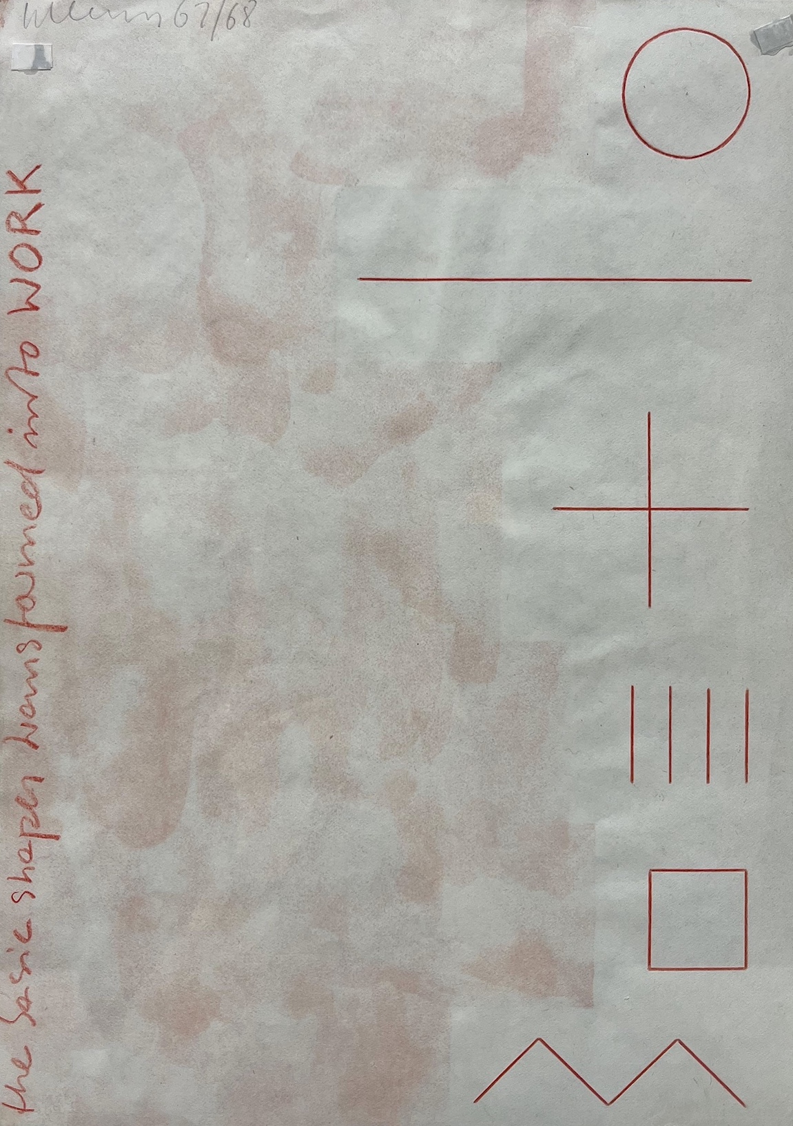 Franz Erhard Walther | Werkzeichnung (10) – Bild 2