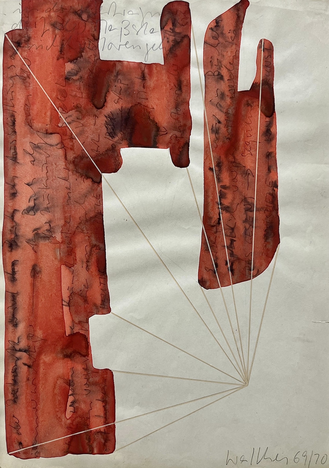 Franz Erhard Walther | Werkzeichnung (15)