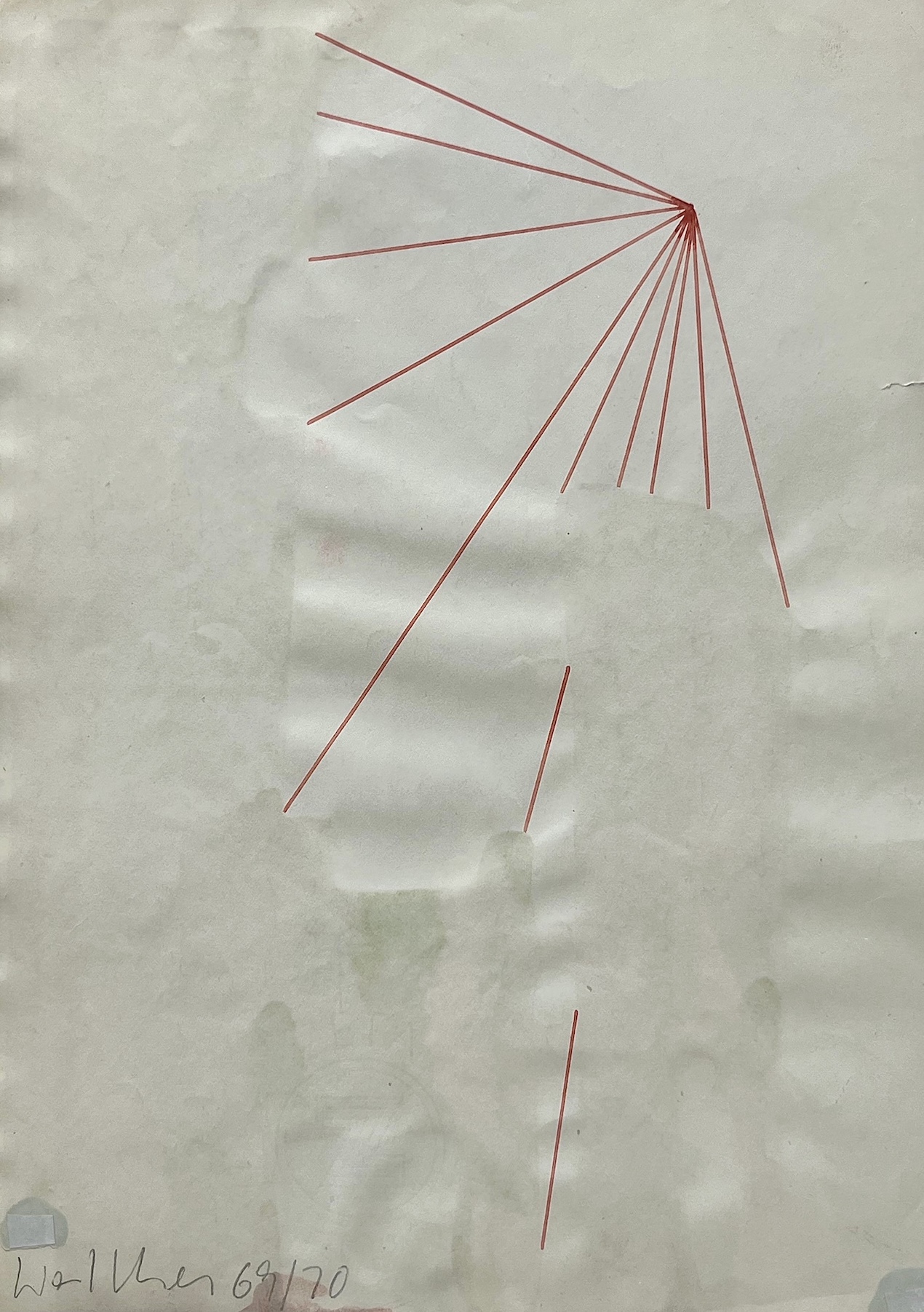 Franz Erhard Walther | Werkzeichnung (15) – Bild 2