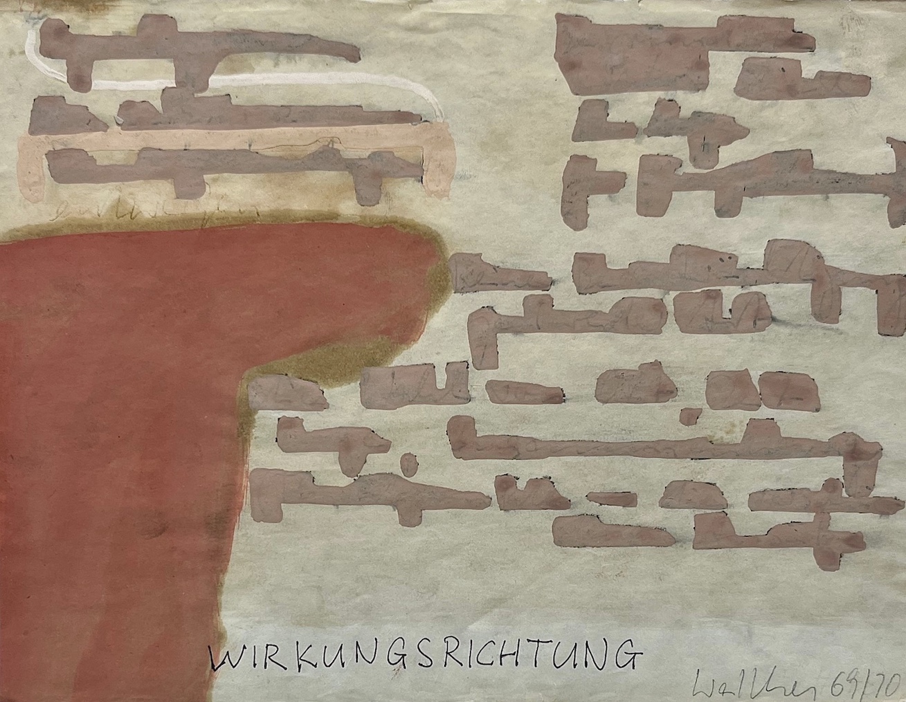 Franz Erhard Walther | Werkzeichnung (20)