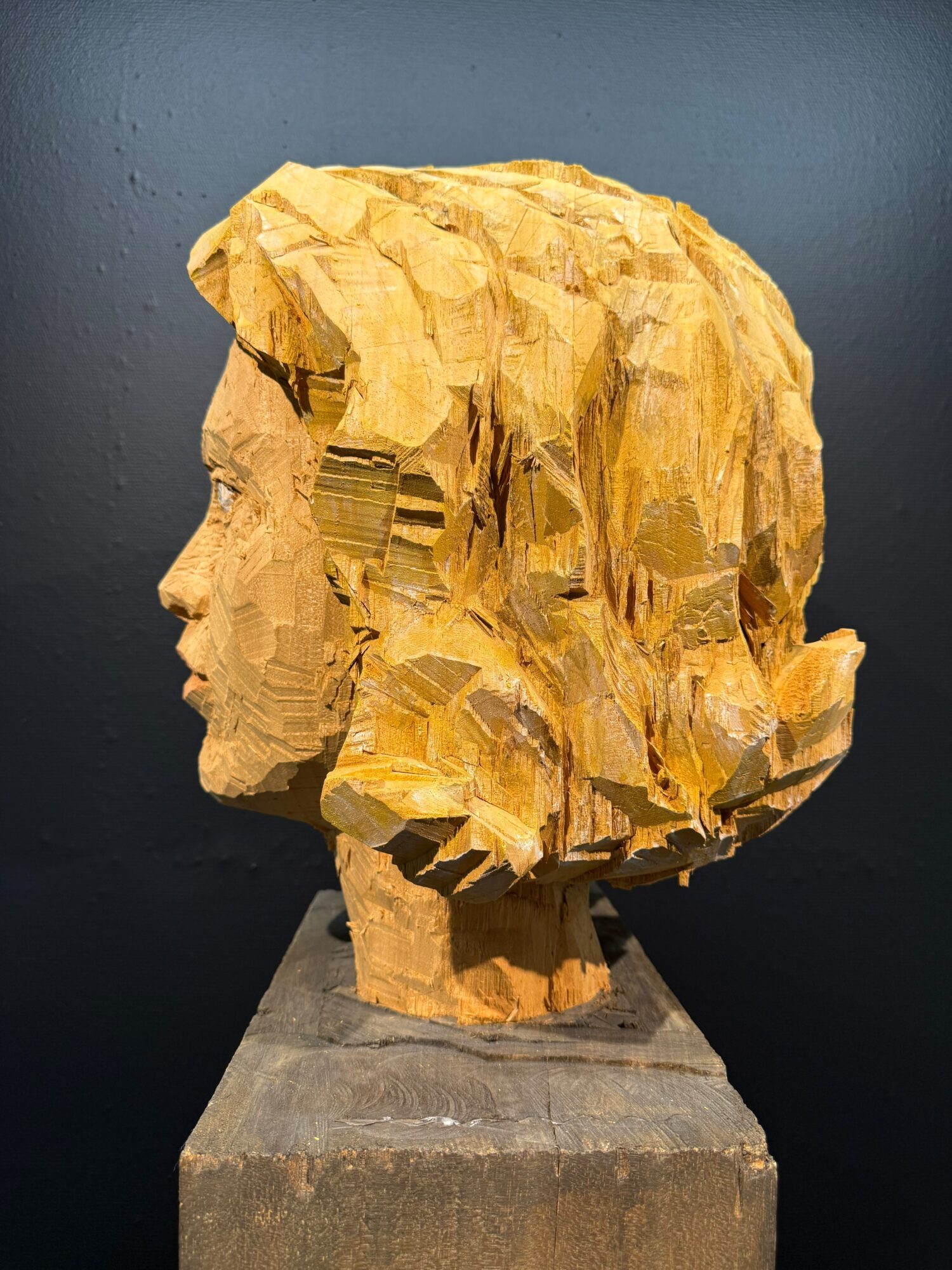 Stephan Balkenhol | Kopfsäule Frau (Marilyn Monroe) – Bild 5