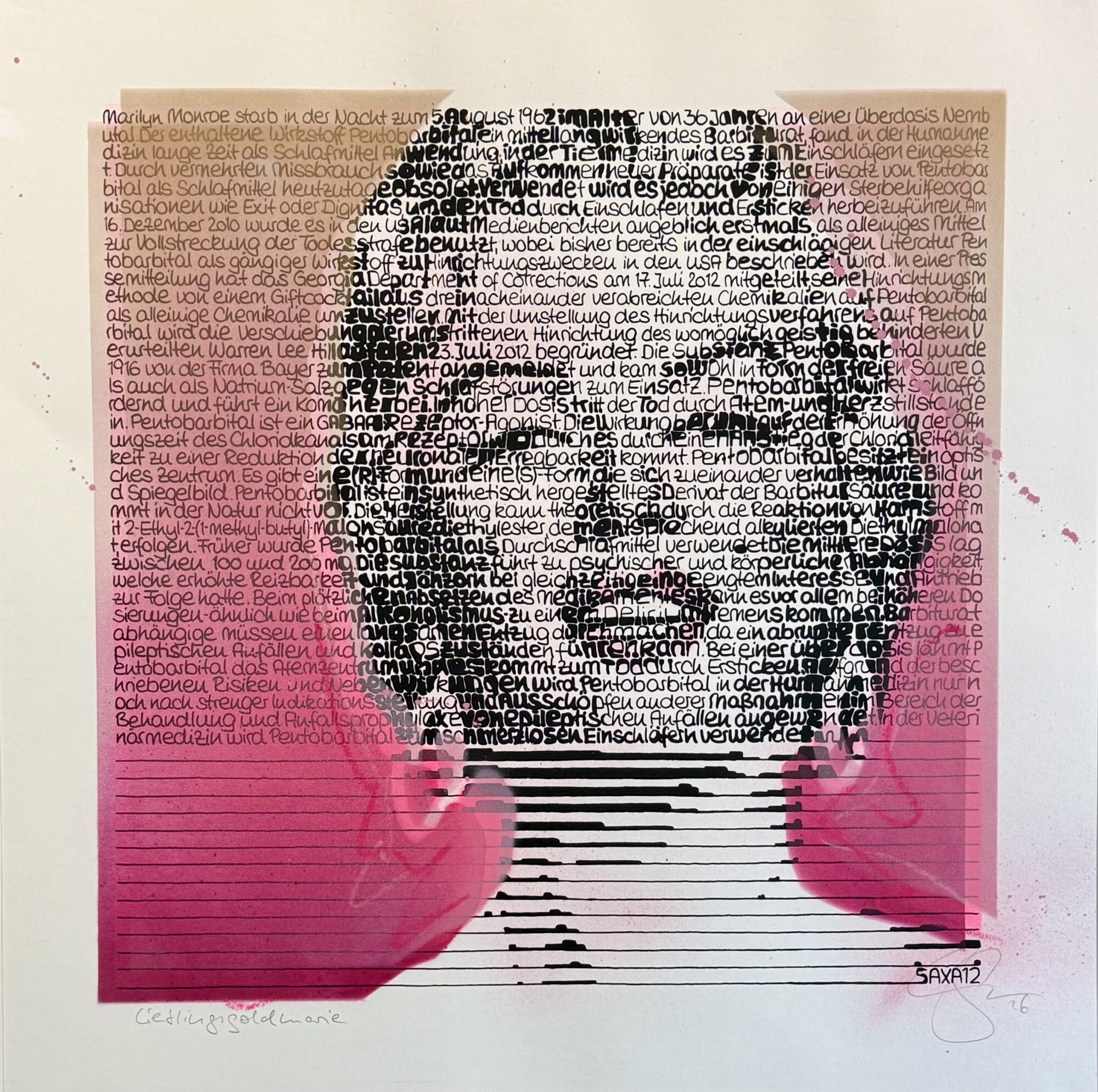 SAXA | MARILYN MONROE - LIEBLINGSGOLDMARIE