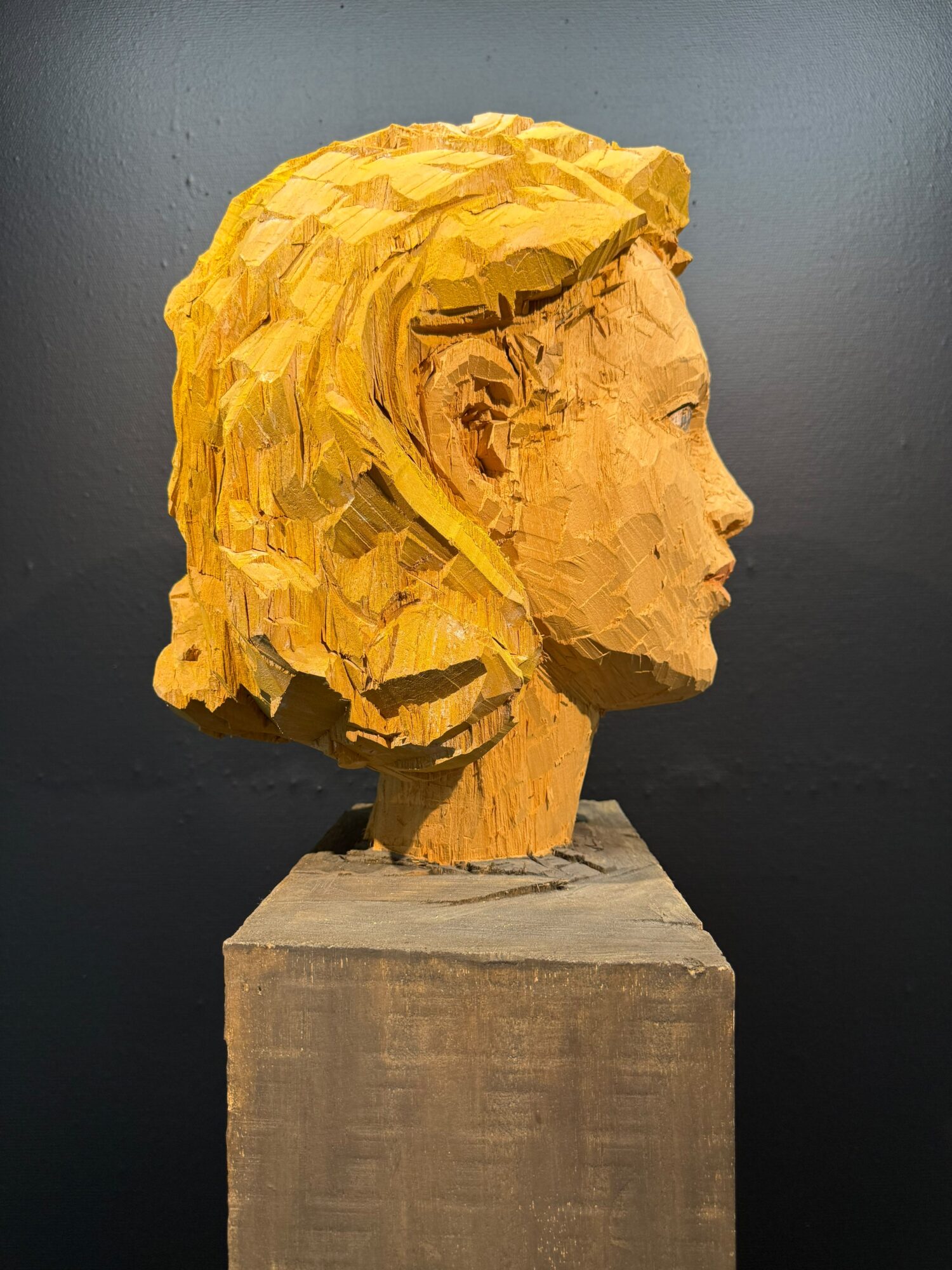 Stephan Balkenhol | Kopfsäule Frau (Marilyn Monroe) – Bild 3